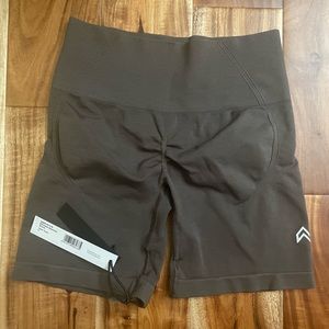 Effortless Deep Taupe Shorts